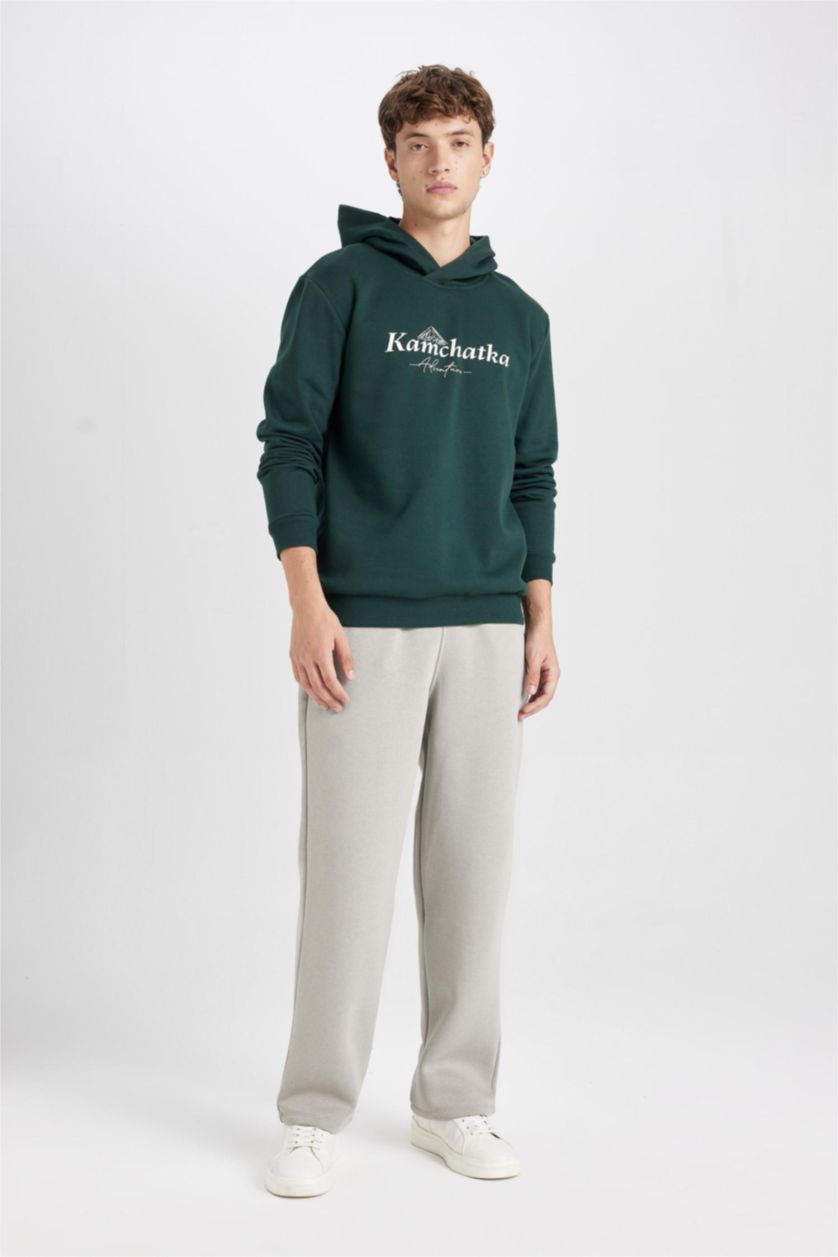 Ерлер Сұр релакс пішімі 3 көтерілген жіп тұрақты етек Шалбар