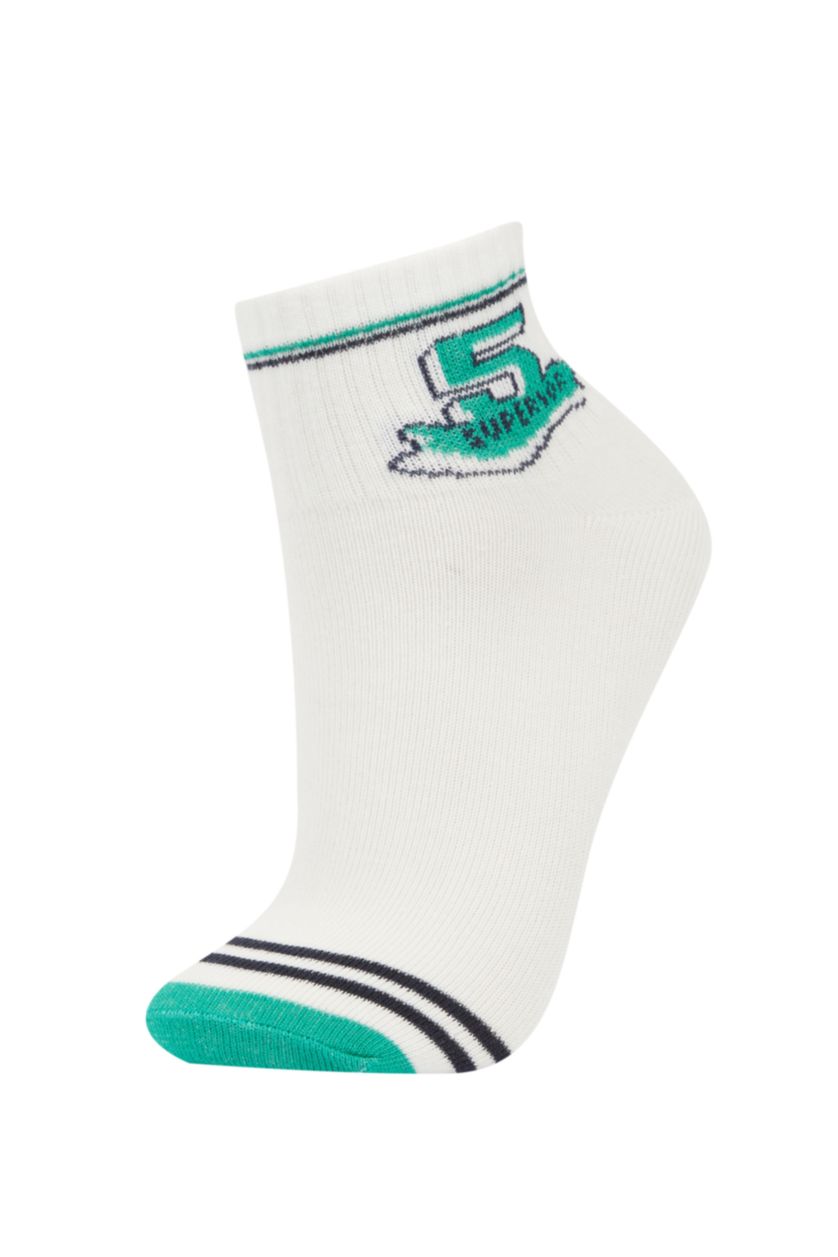 أولاد Karma جوارب قصيرة قطن ولادي - 5 قطع