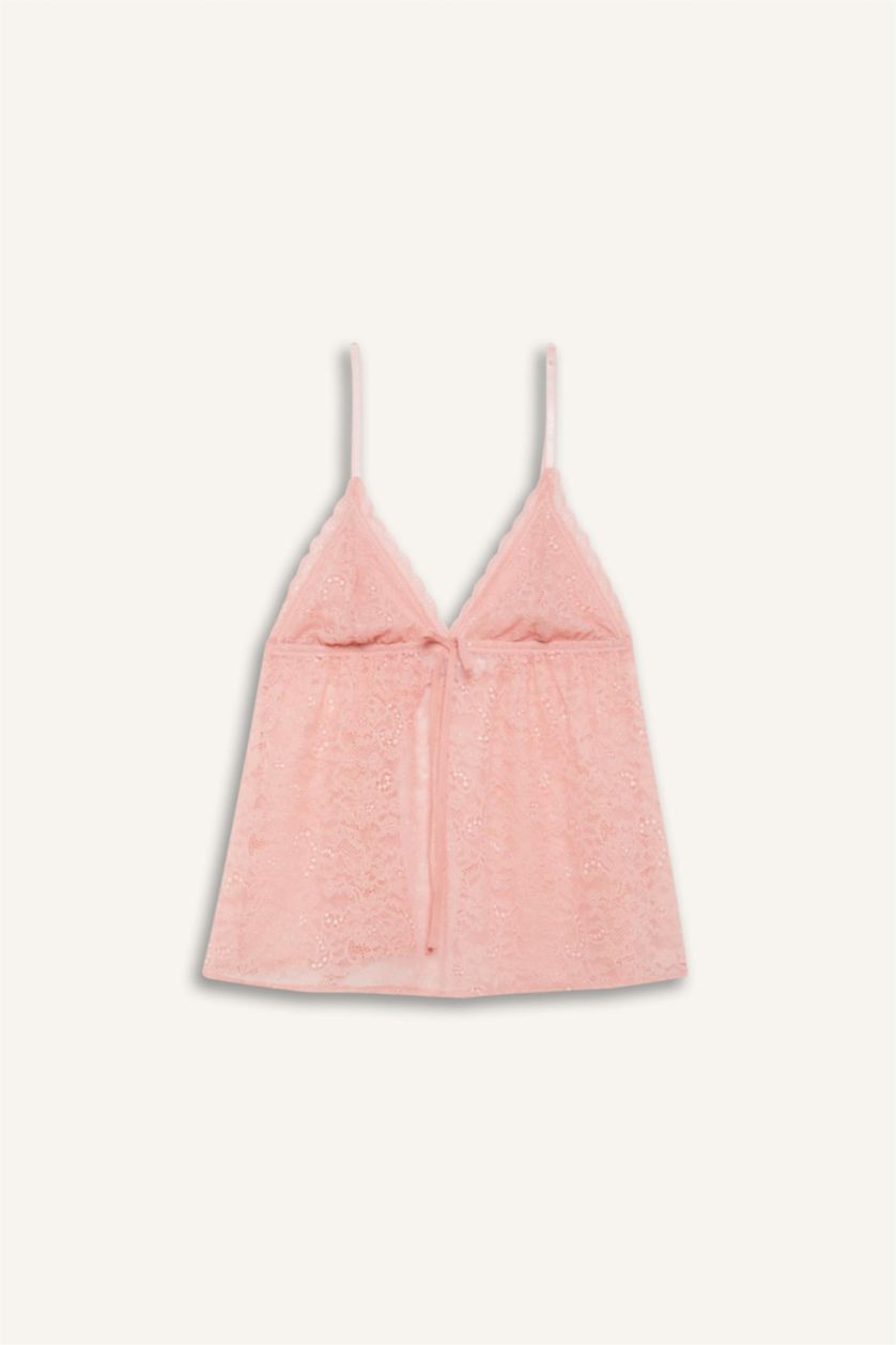 نساء وردي ديباردور من الدانتيل قصة عادية من Fall in Love