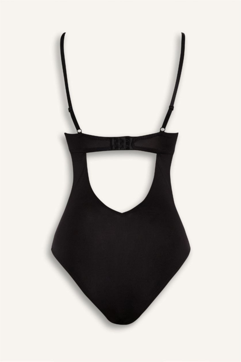 WOMAN Black Fall in Love With Lace Bodysuit