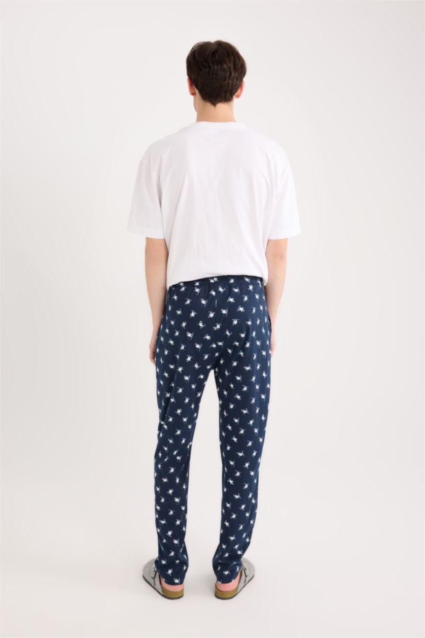 MAN NAVY Regular Fit Knitted Bottoms