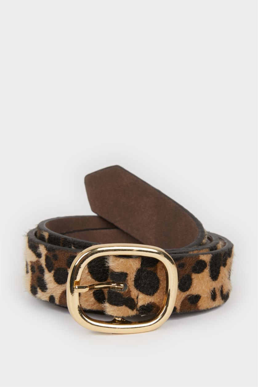 Әйелдерге Түрлі түсті Әйелдерге полиуретан джинсы белдік