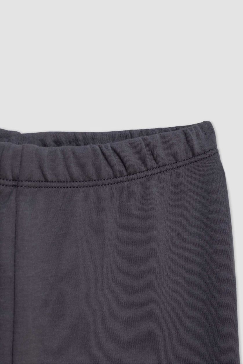 طفل صغير أنثرا طقم بيجاما بيبي اولادي قصة عادية بطبعة نجم - قطعتين