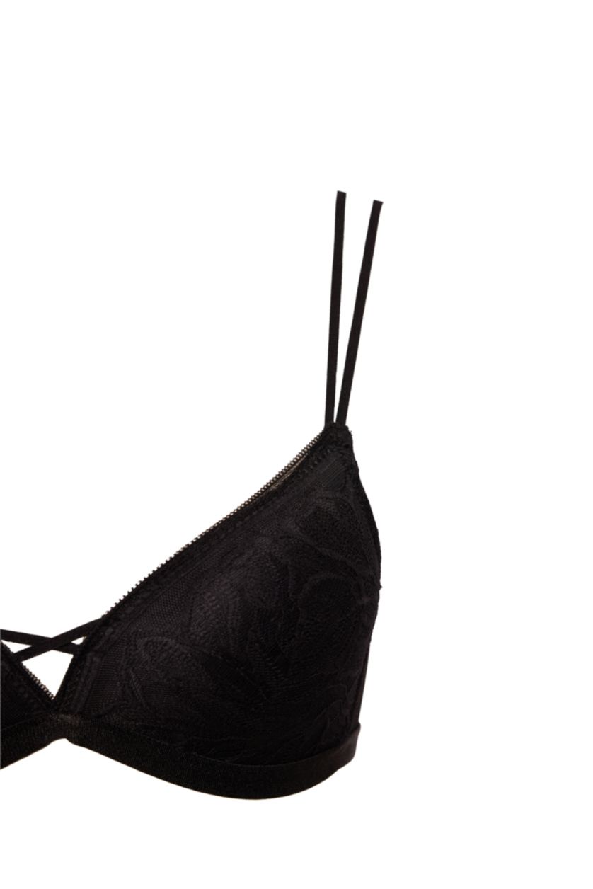 WOMAN Black Fall in Love Full Lace Comfort Bra