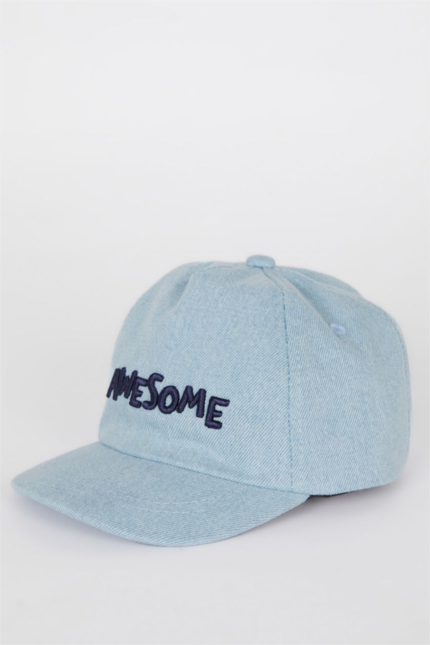 BABY BOY Blue Baby Boy Embroidered Denim Cap