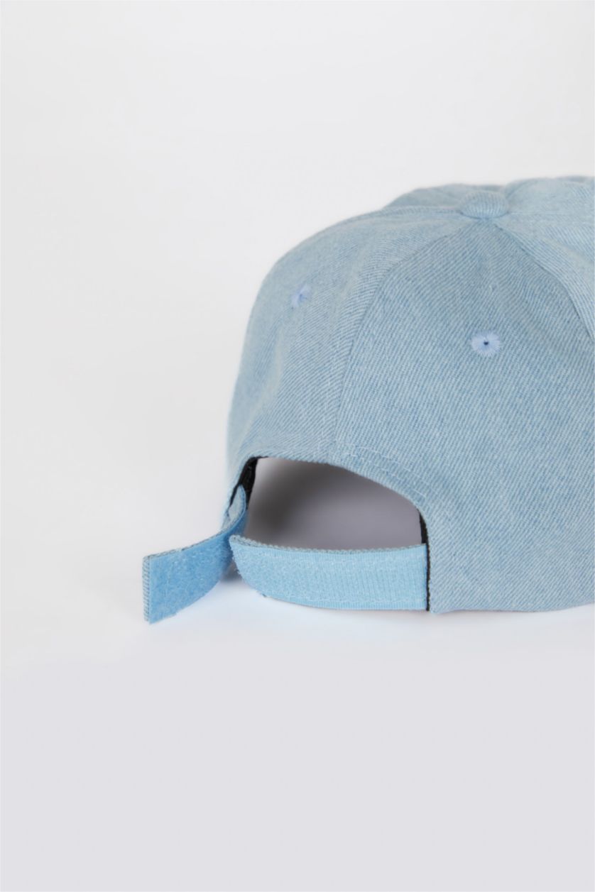 BABY BOY Blue Baby Boy Embroidered Denim Cap