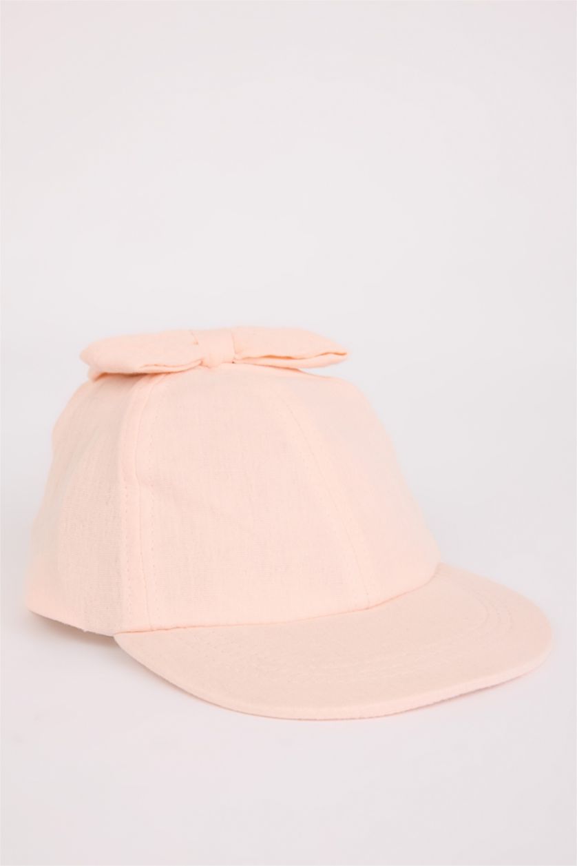 Baby Girl Pink Baby Girl Muslin Cap