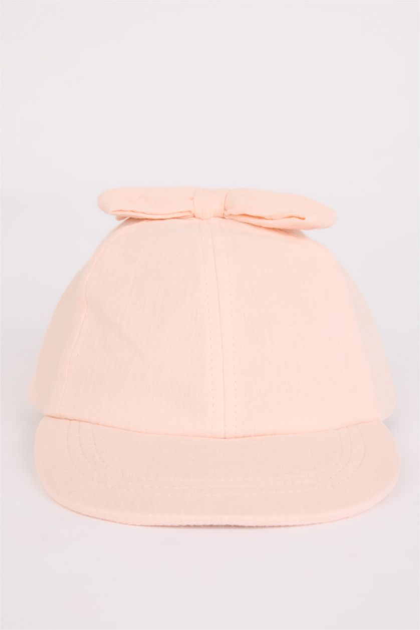 Baby Girl Pink Baby Girl Muslin Cap