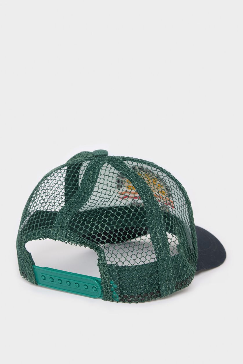 Boys & Teens NAVY Boy Embroidered Cotton Cap