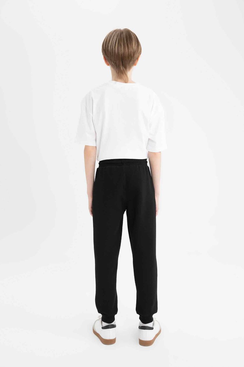 Boys & Teens Black Boy Basic Sweatpants