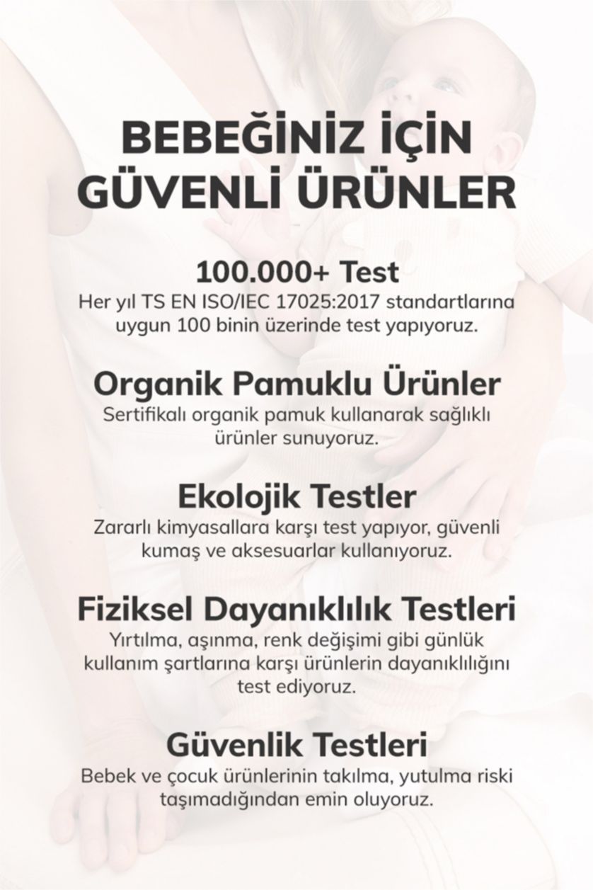 Kız Bebek Ekru Bisiklet Yaka Baskılı Sweatshirt Kız Bebek