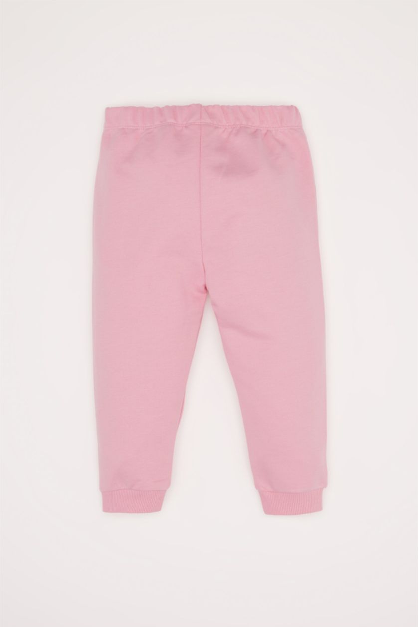 BÉBÉ FILLE Rose Jogging à taille élastique pour bébé fille