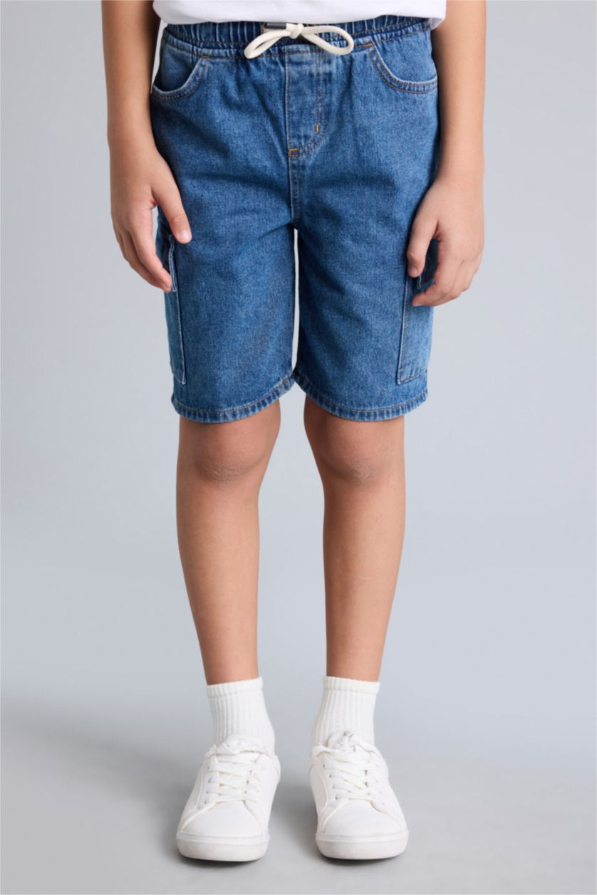 أولادي أزرق شورت جينز اولادي