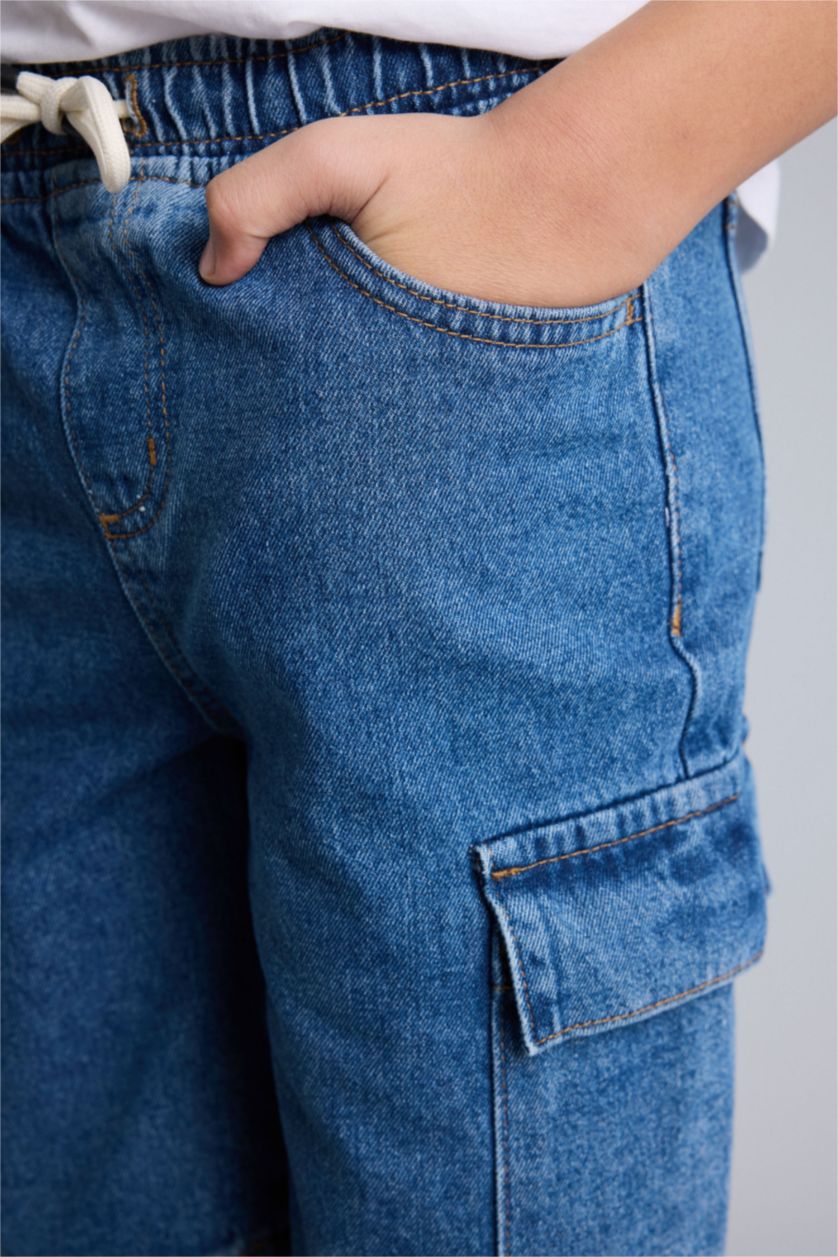 أولادي أزرق شورت جينز اولادي