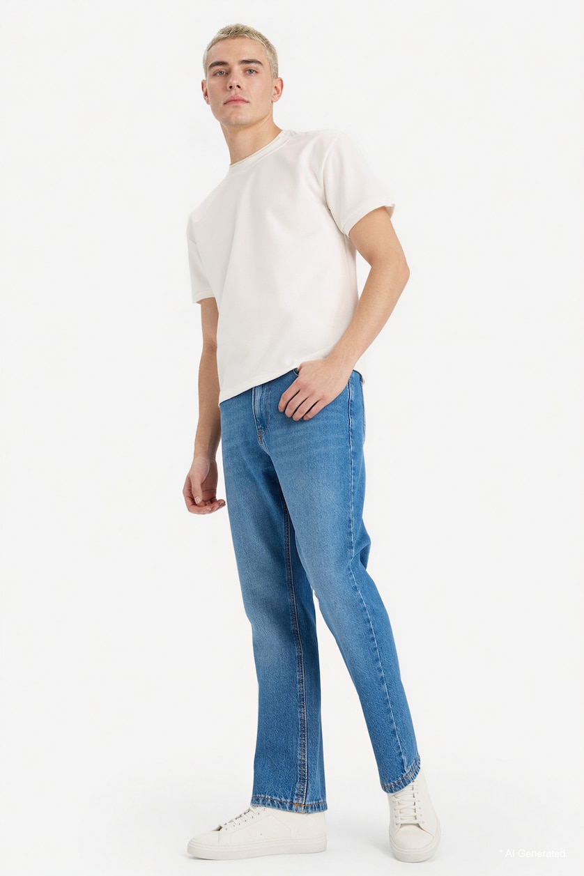 MAN Blue 90's Slim Fit Jeans