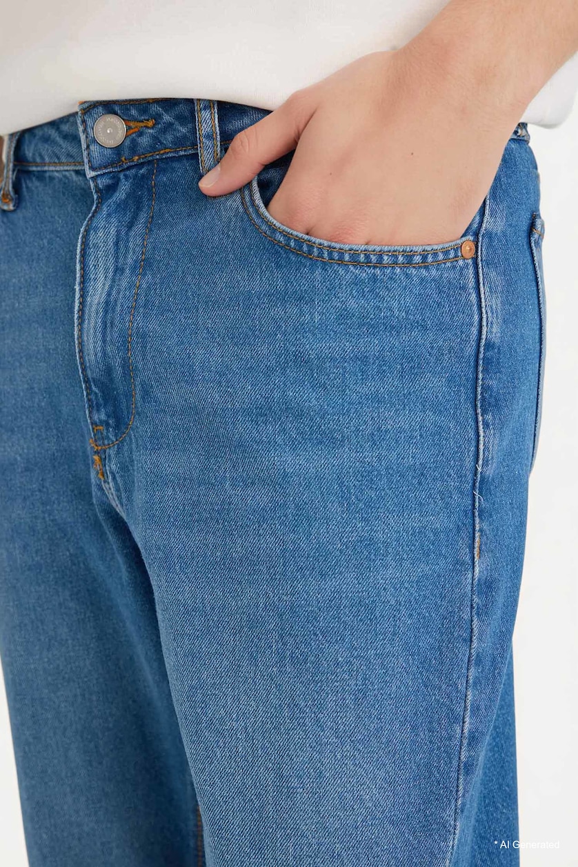 MAN Blue 90's Slim Fit Jeans