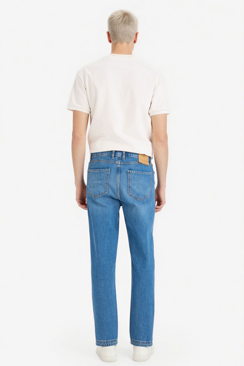 MAN Blue 90's Slim Fit Skinny Leg Jeans