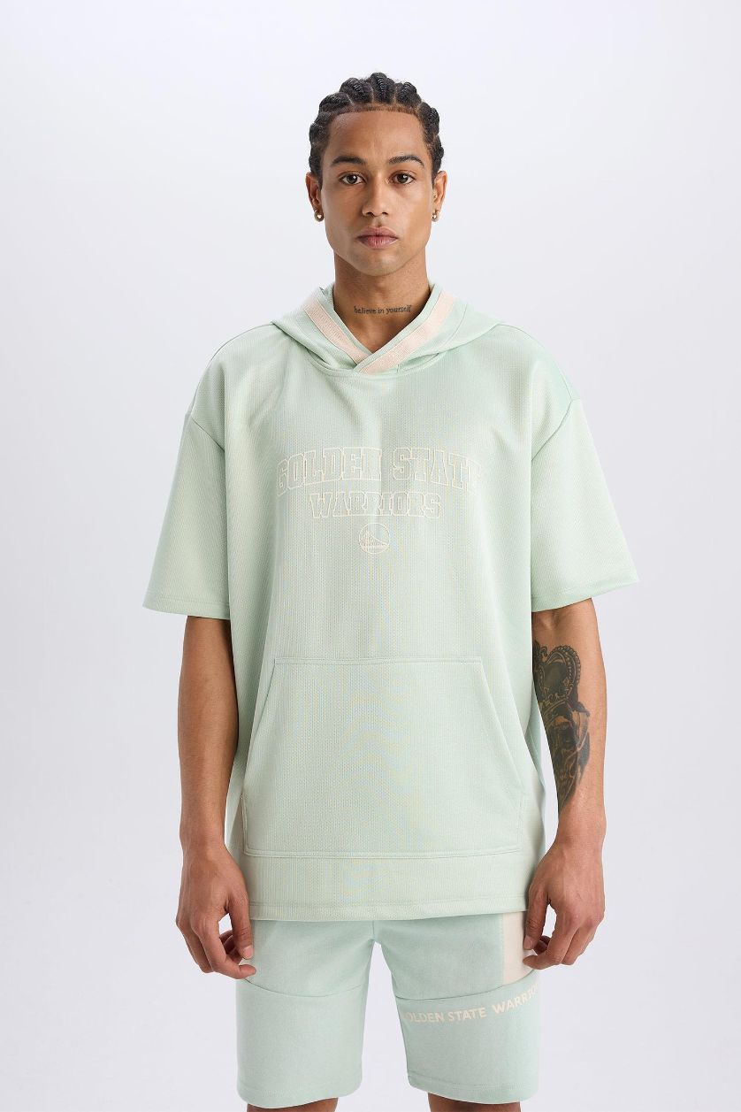 Ерлер Жалбыз NBA Golden State Warriors бас киімді вафли Футболка