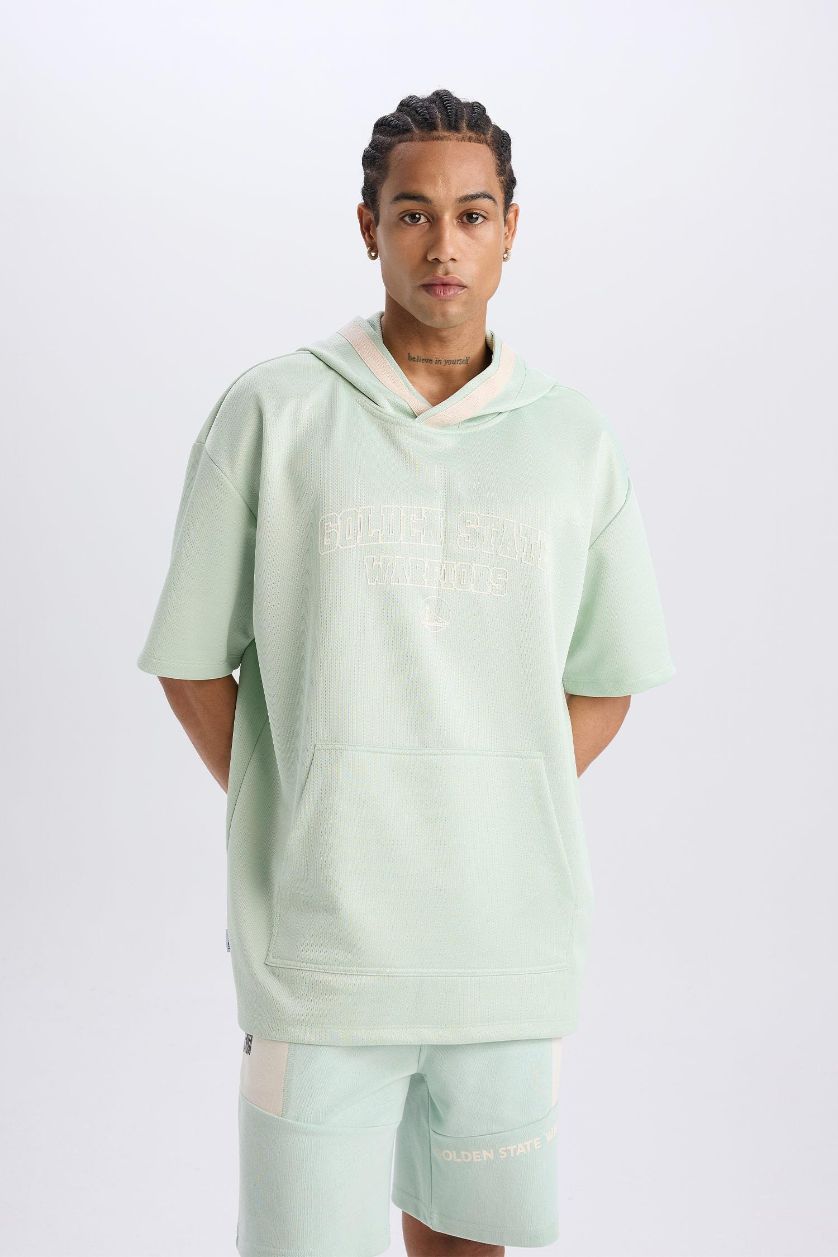 Ерлер Жалбыз NBA Golden State Warriors бас киімді вафли Футболка