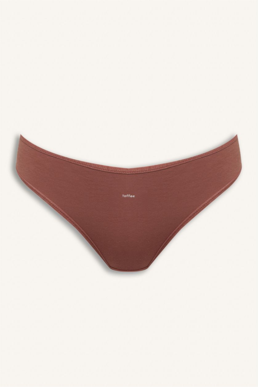 Kadın Kahve 3’lü Brief Külot