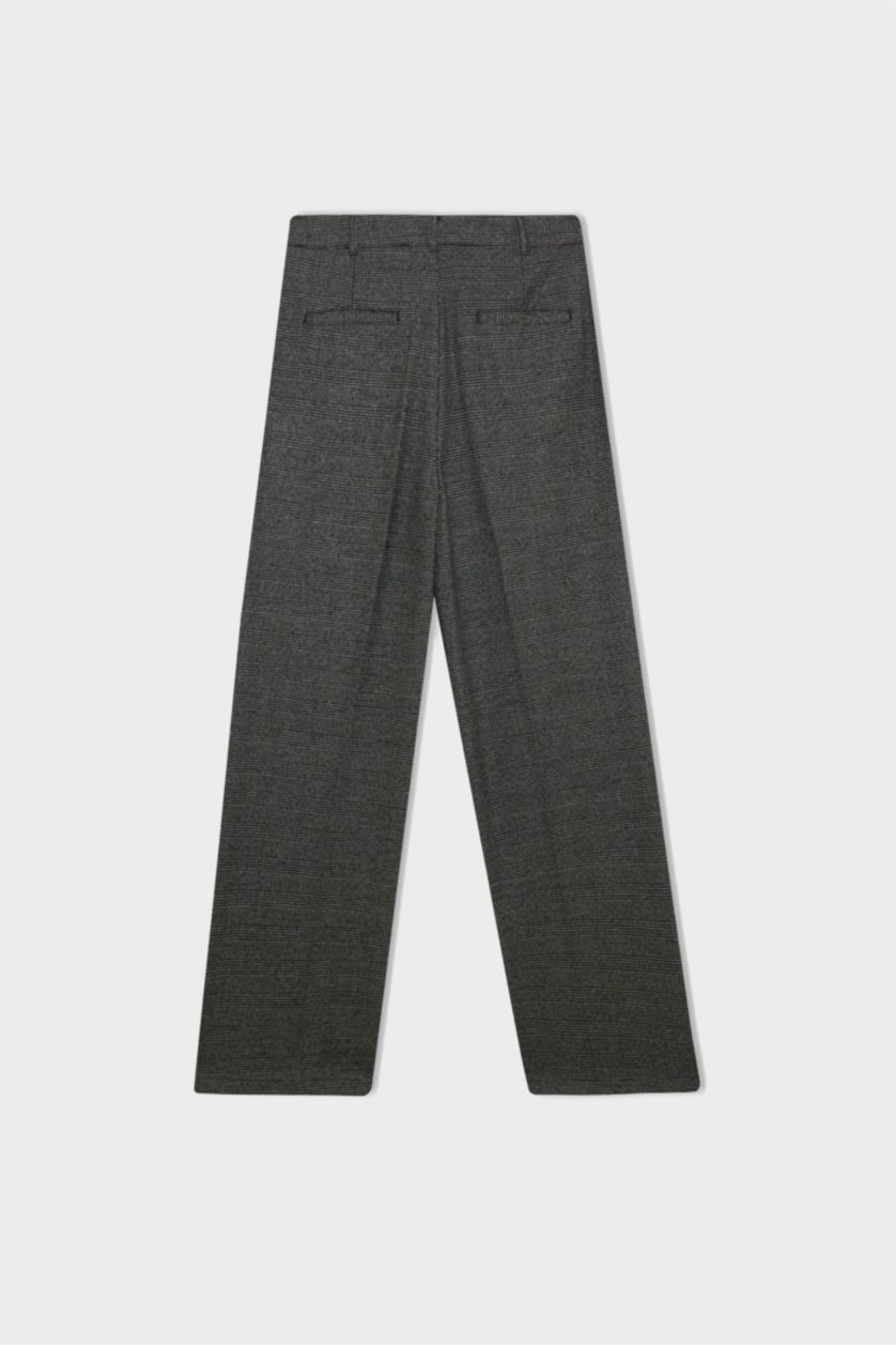 Әйелдерге Антрацит кең аяқ кең етек Шалбар