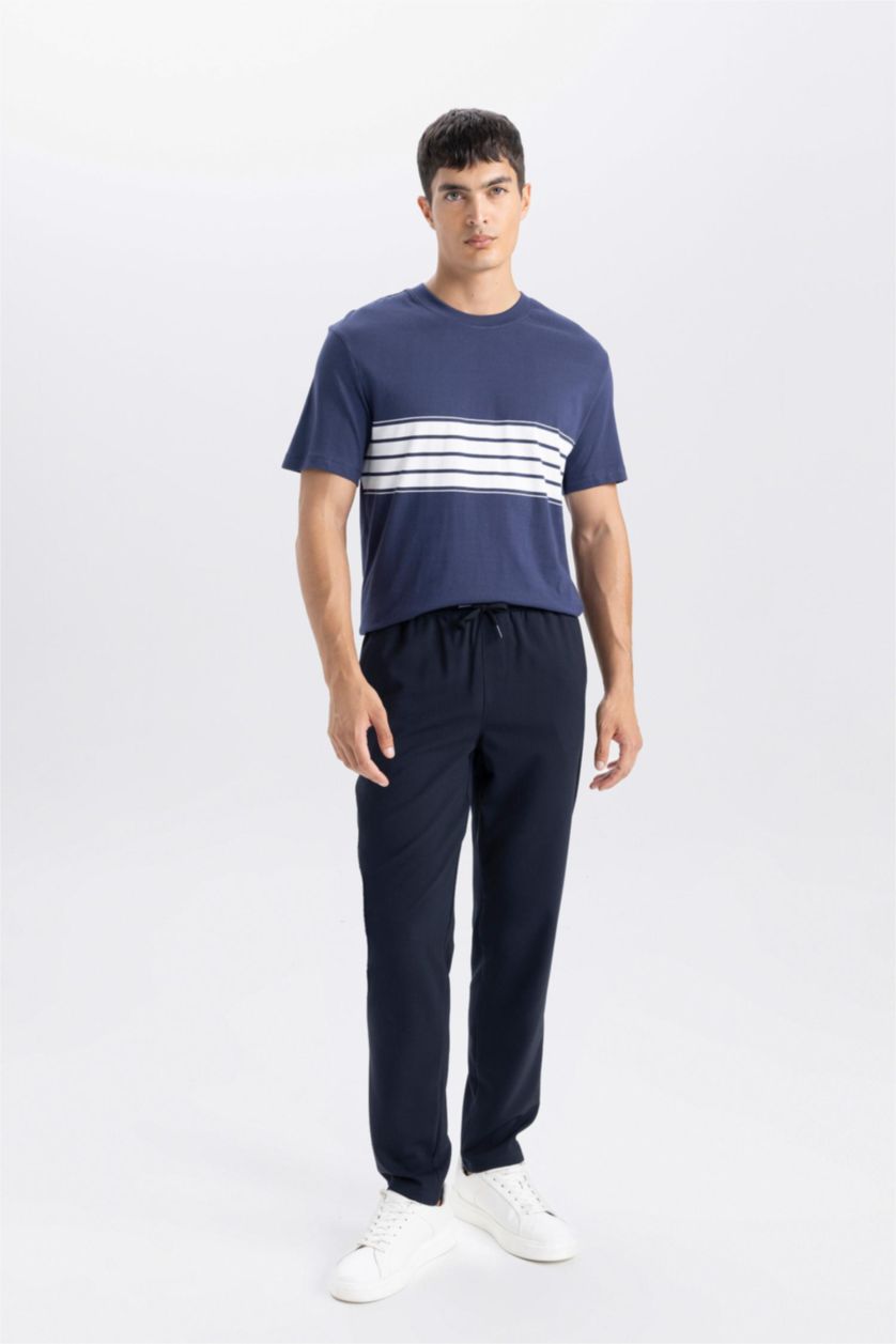 MAN NAVY jogger Trousers