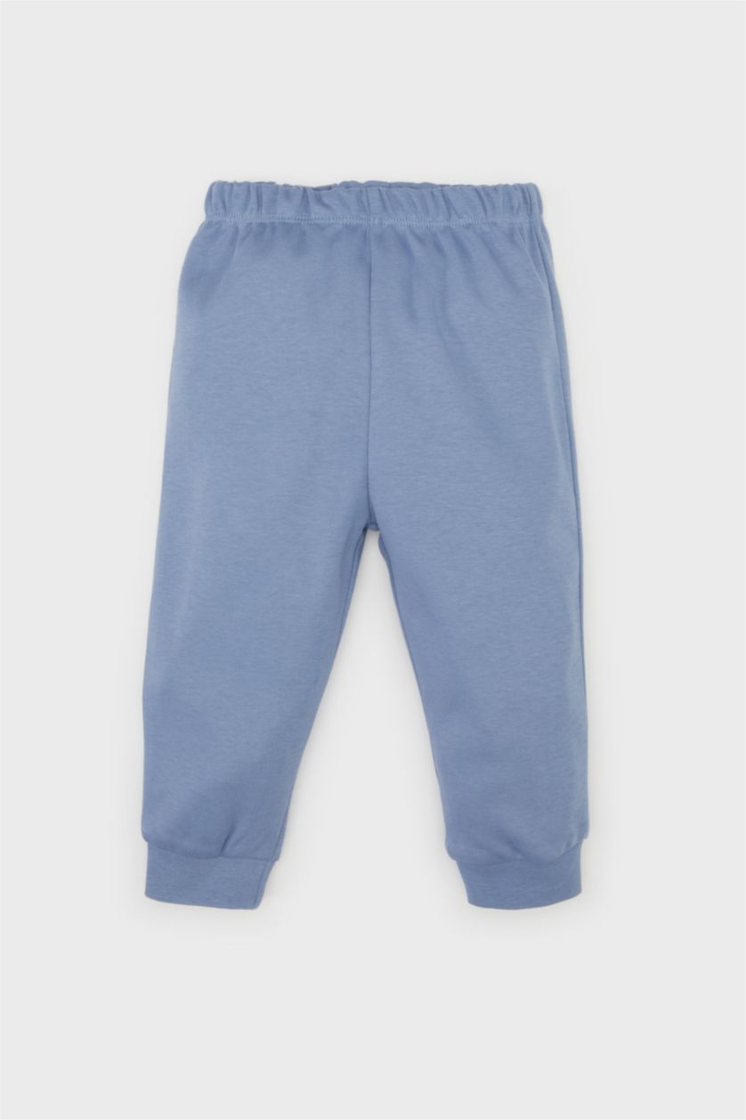 BABY BOY Blue Boy Baby Printed Long Sleeve Top Bottom 2 Piece Pajama Set