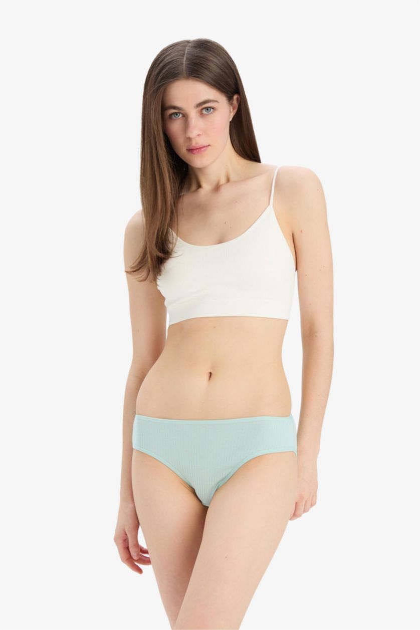 Kadın Mint Ribana 3'lü Slip Külot