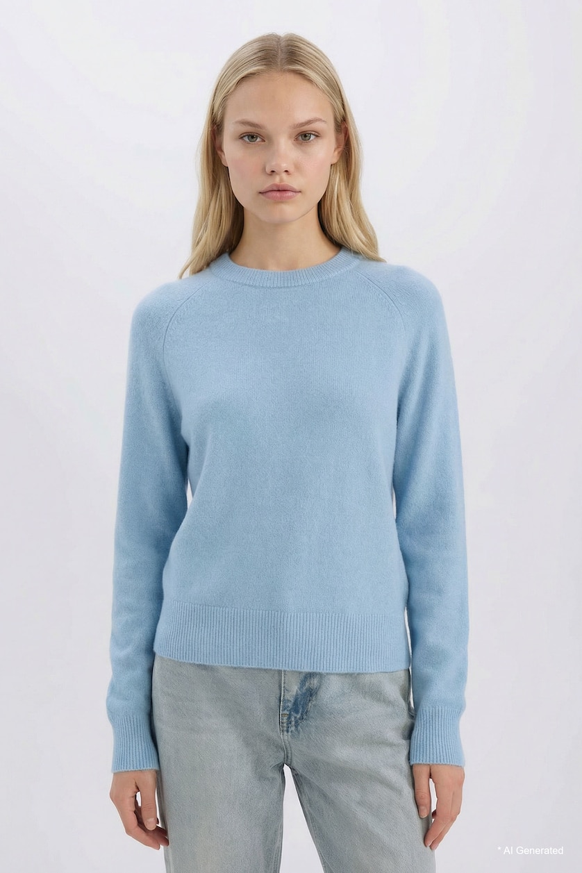 FEMME BLEU Clair Pull