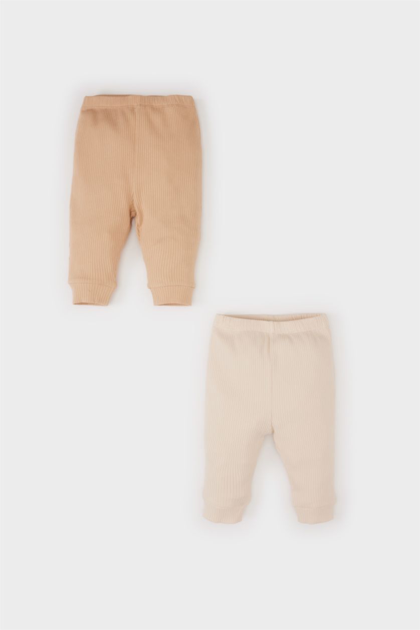 طفل صغير اللون الحجري بنطلون ولادي مضلع قصة عادية - قطعتين