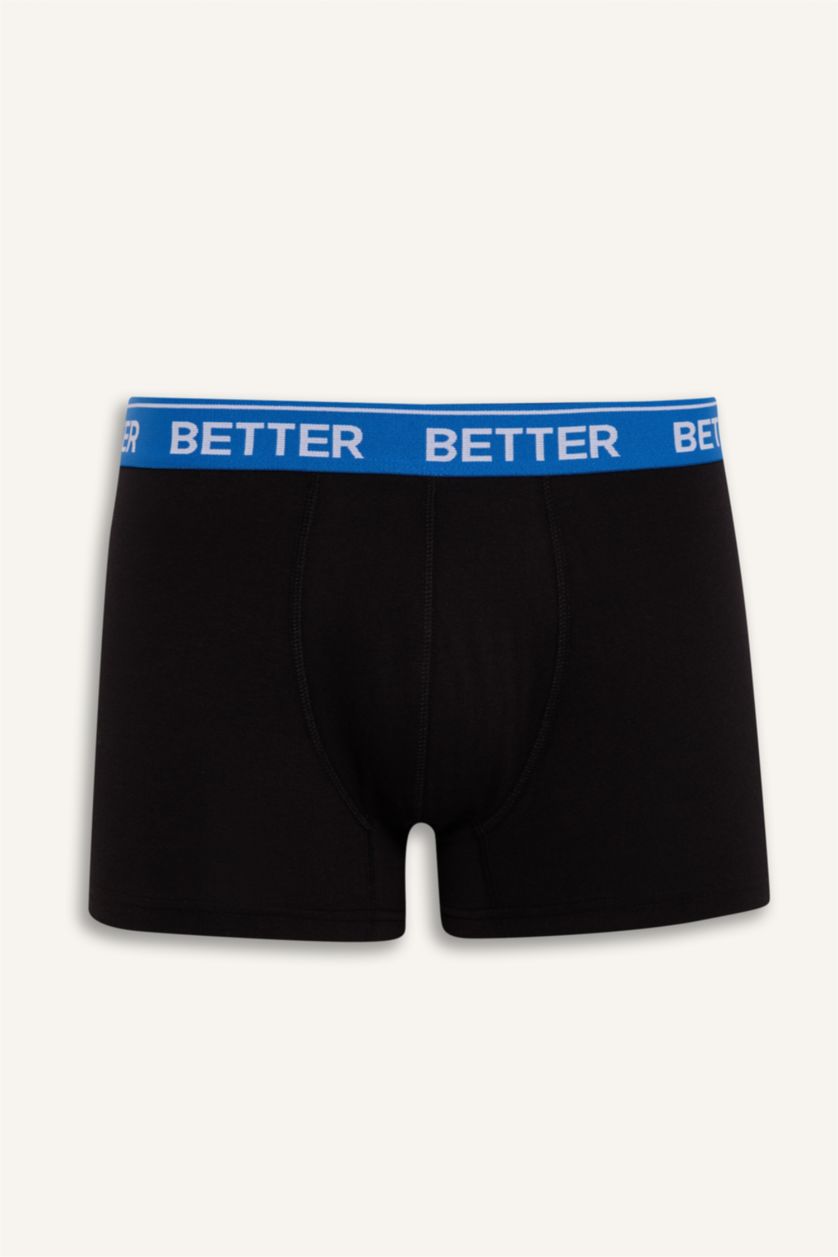 MAN Black Regular Fit 3 Piece Boxers
