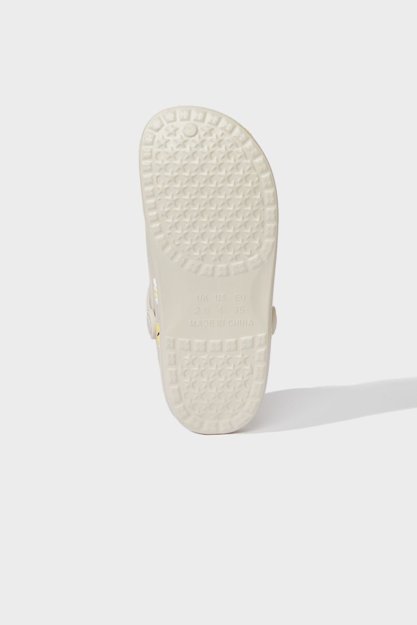 GIRLS & TEENS Beige Girl Flat Sole Eva Sandals