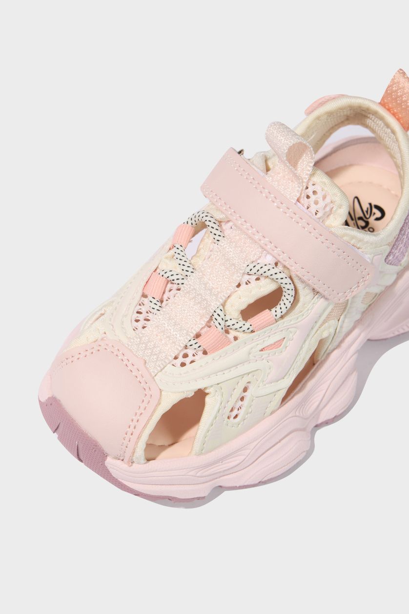 Kız Çocuk - Genç Kız Açık Pembe Kız Çocuk Düz Taban Eva Sandalet