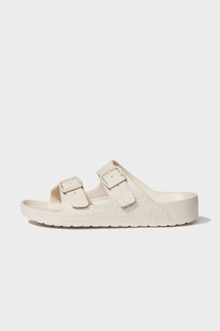 Kadın Mint Melanj Kadın Düz Taban Eva Terlik