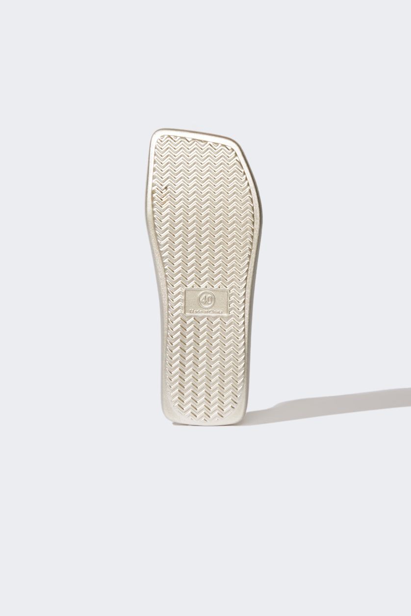 Woman Altın Woman Flat Sole Eva Slippers