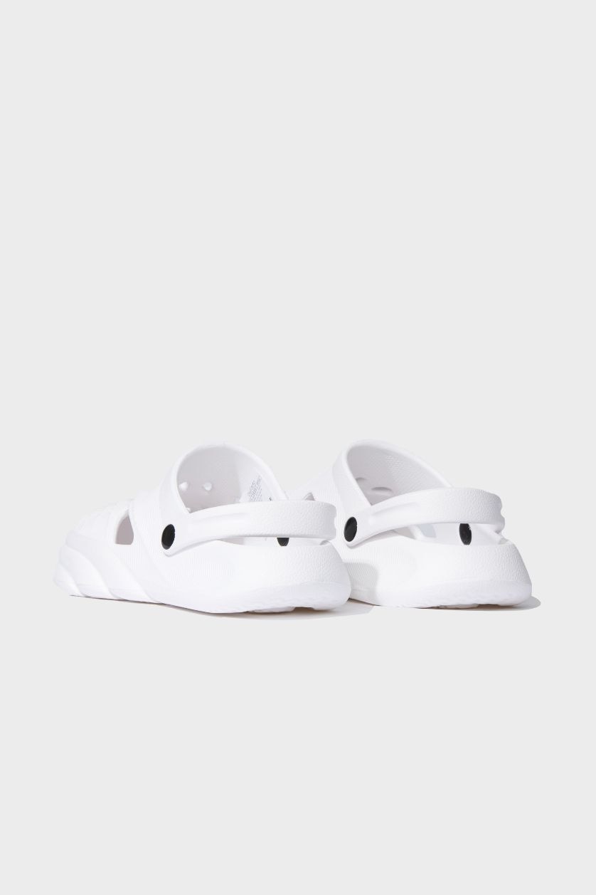 WOMAN White Woman Flat Sole Eva Sandals