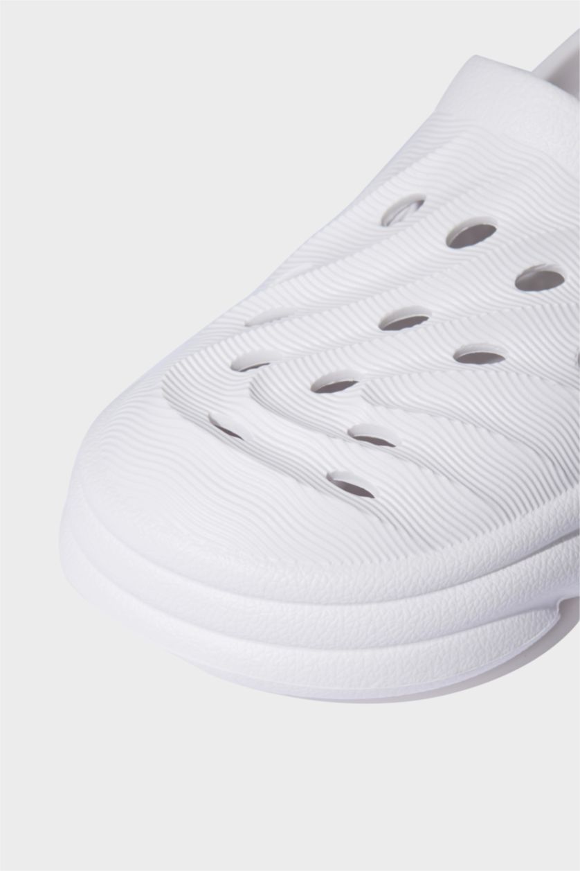 WOMAN White Woman Flat Sole Eva Sandals