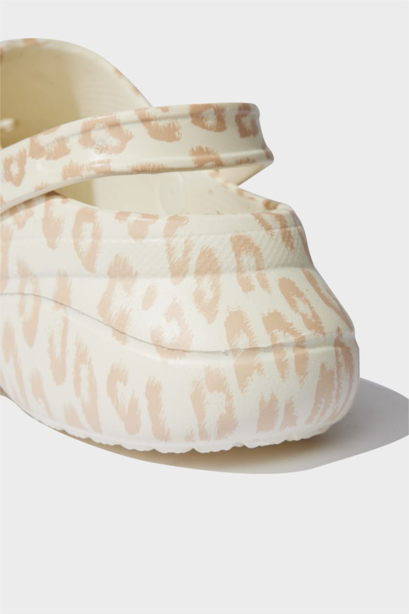 Женщины DOTTY - multicolor leopard clip Женские сандалии с толстой подошвой из EVA