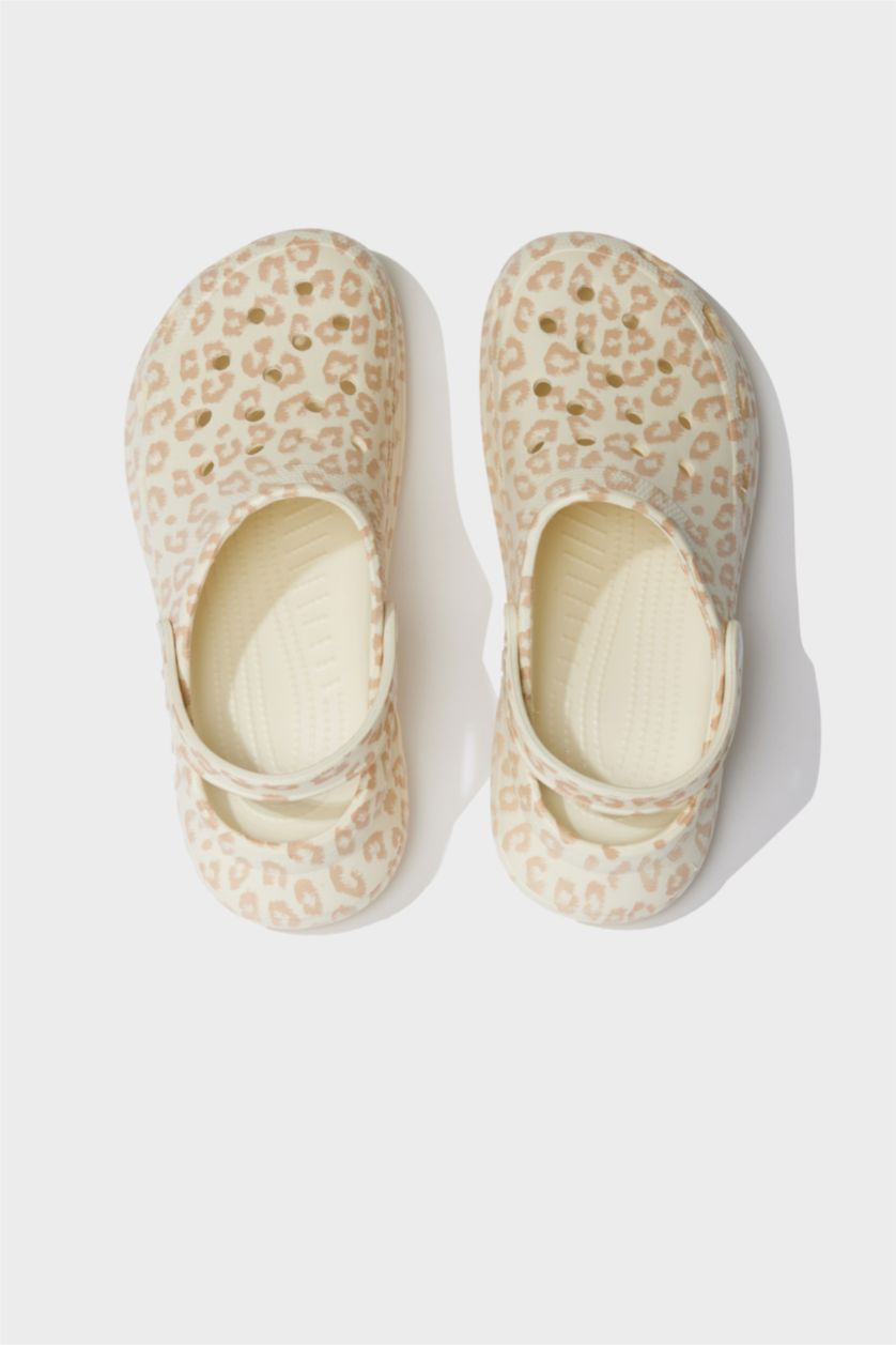 Женщины DOTTY - multicolor leopard clip Женские сандалии с толстой подошвой из EVA