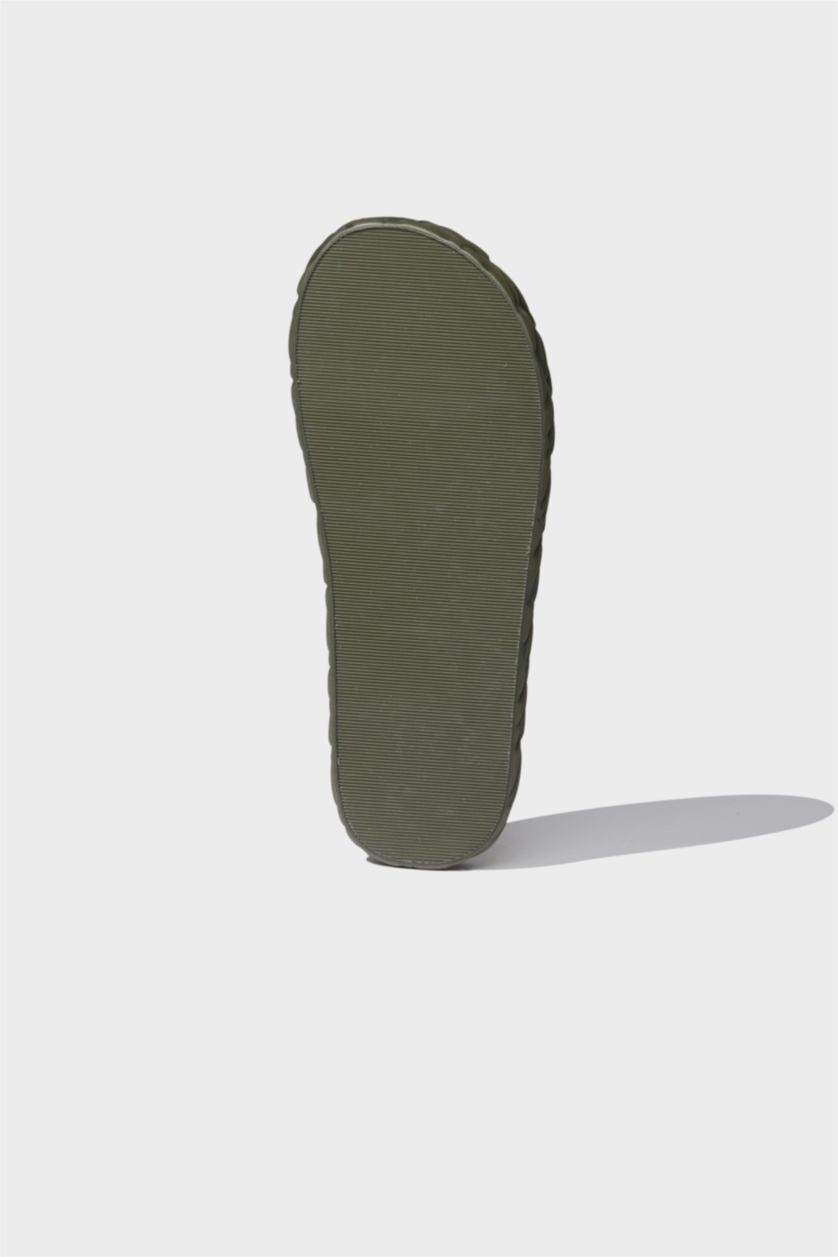 حريمي كاكي شبشب حريمي فليب فلوب إيفا كاكي بكعب مسطح