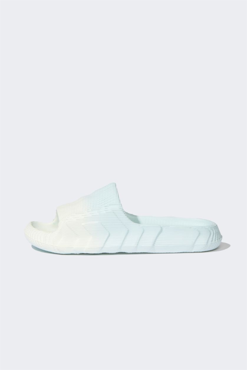 حريمي أزرق فاتح شبشب حريمي إيفا بكعب مسطح بشريط مزدوج أزرق فاتح