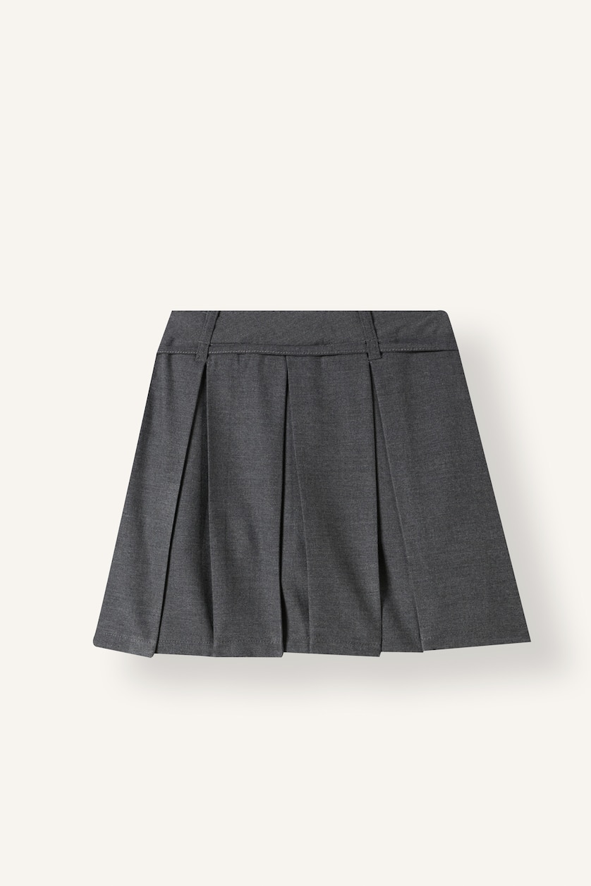 Young Girls - Teen Girls Dark Grey Girl Standard Fit Skirt