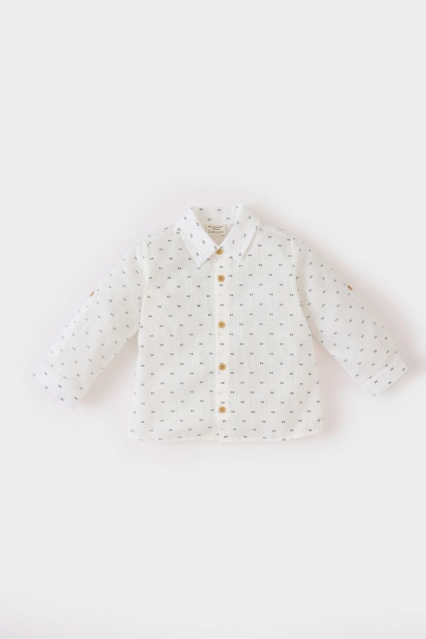 BABY BOY NAVY Baby Boy Patterned 2 Piece Set