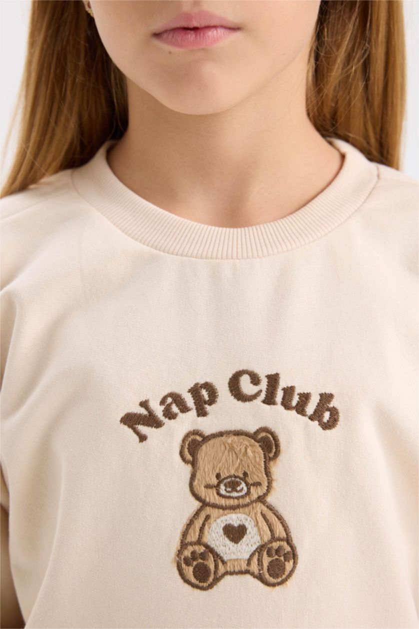 GIRLS & TEENS Stone Girl Top Bottom 2 Piece Pajama Set