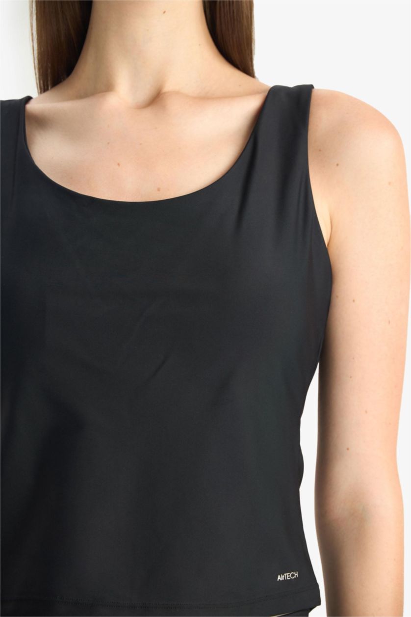 Woman Black DeFactoFit Bikini Top