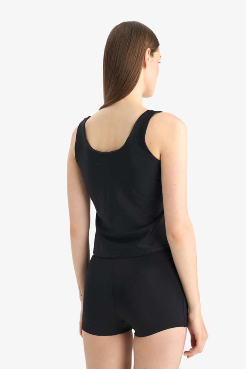 Woman Black DeFactoFit Bikini Top