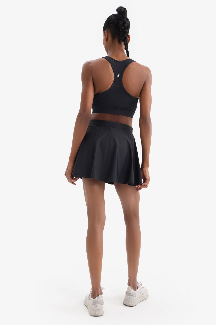 FEMME Noir Jupe de bain avec short de DeFactoFit