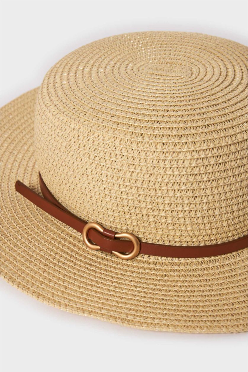 Kadın Kum Kadın Hasır Şapka