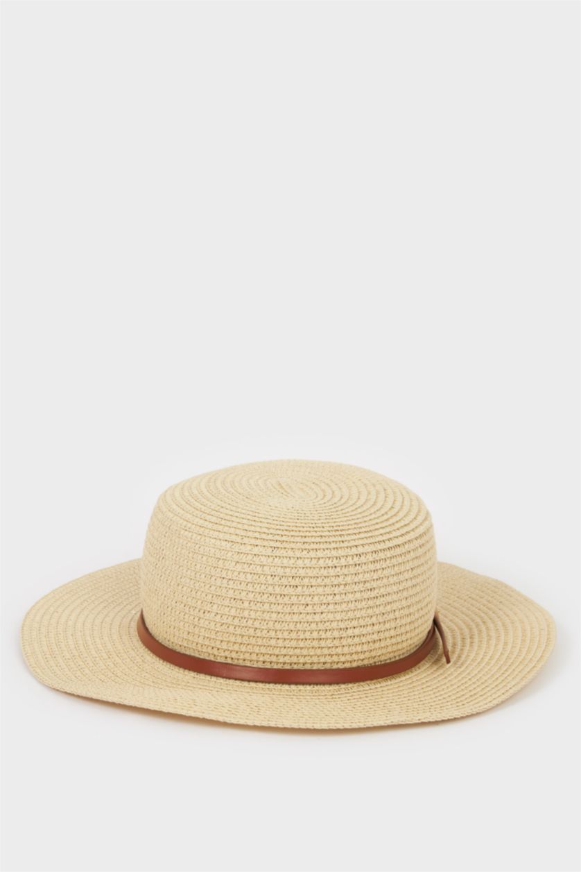 Kadın Kum Kadın Hasır Şapka