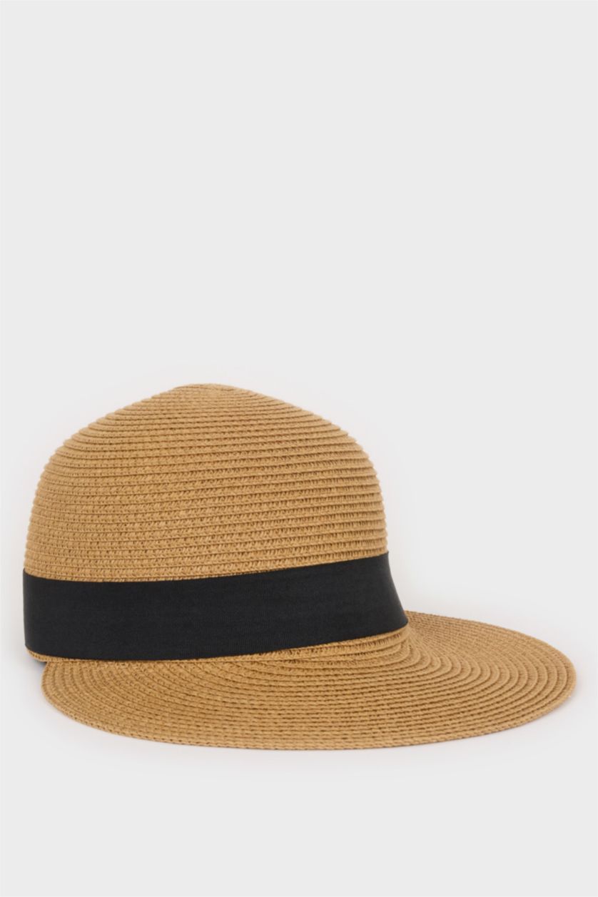Woman Light Brown Woman Straw Hat